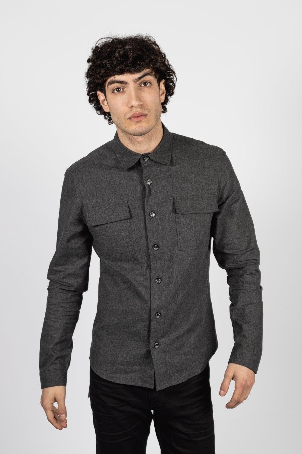 Kempman Grey Over Shirt - divinusestablishment