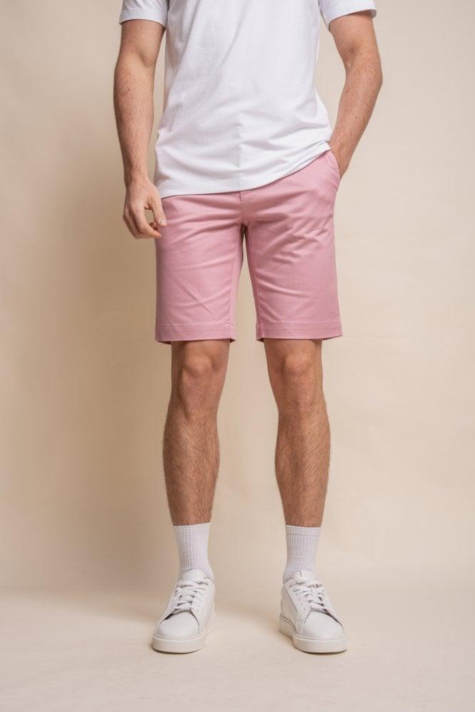 Mauve Dakota Chino Shorts - divinusestablishment