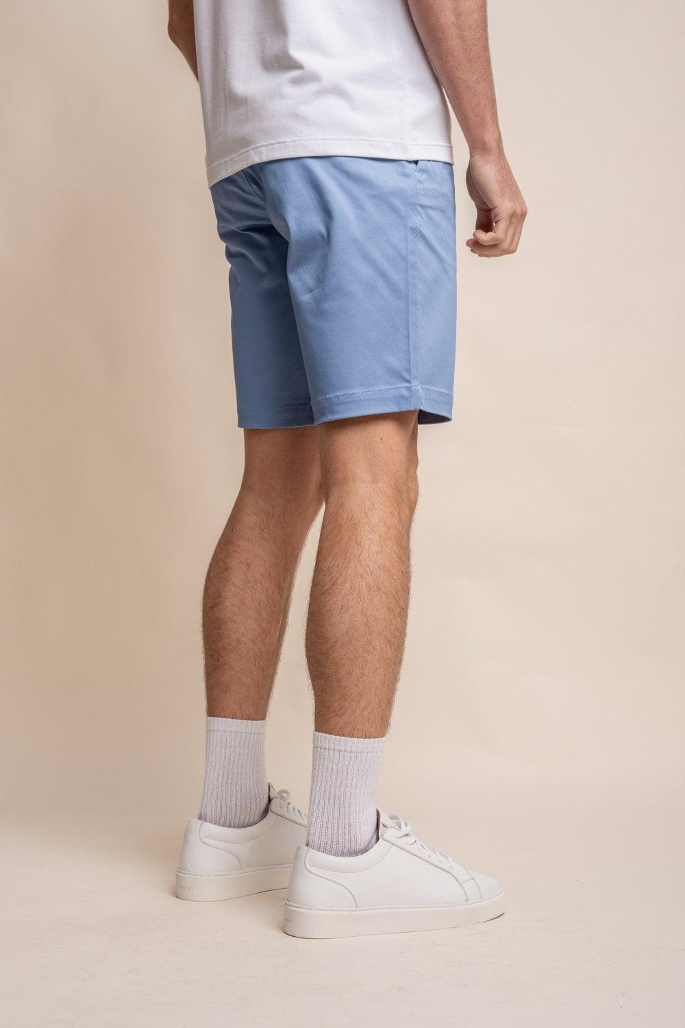 Azure Dakota Chino Shorts - divinusestablishment