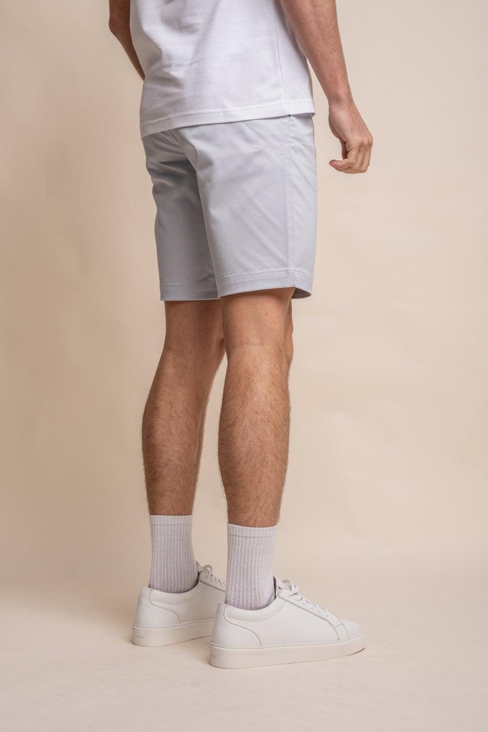 Ice Blue Dakota Chino Shorts - divinusestablishment