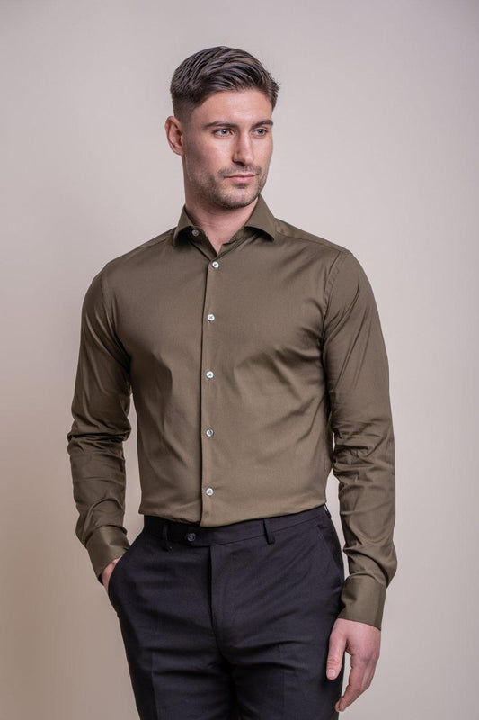 Monaco Olive Shirt