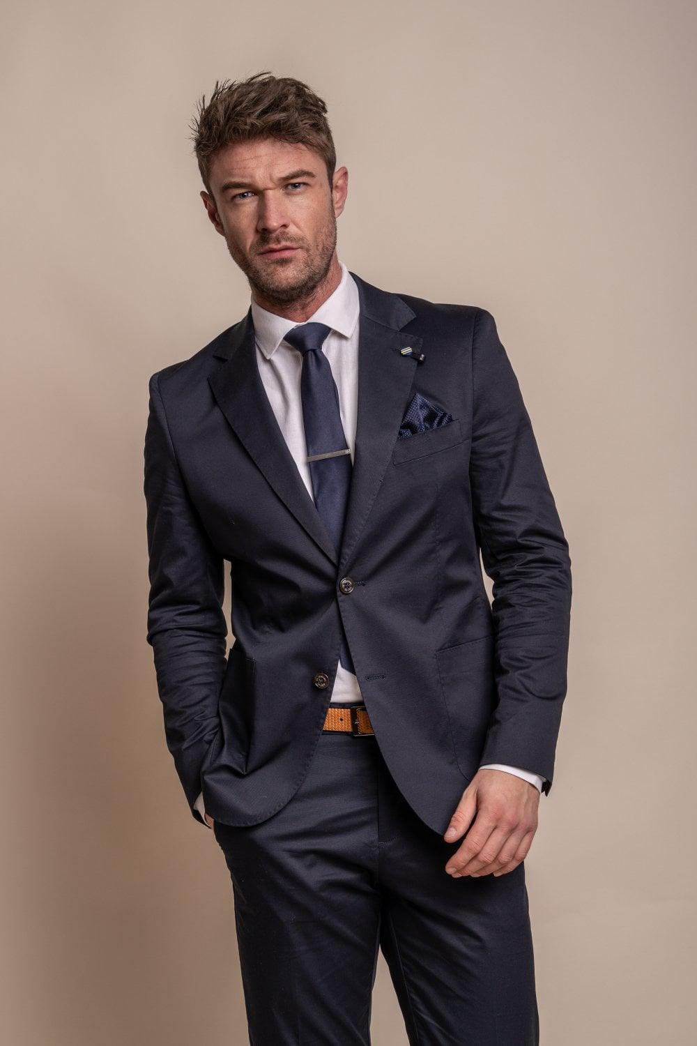 Mario Navy Two Piece Suit