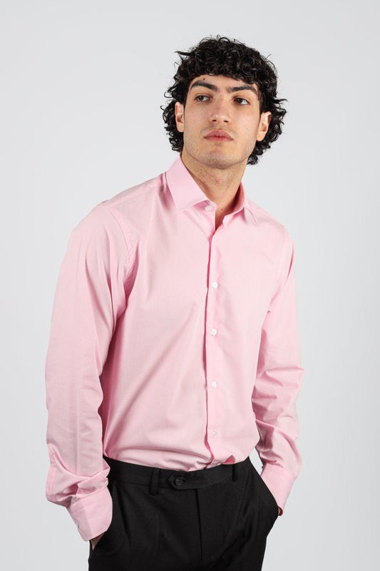 Miatti Long Sleeve Pink Shirt