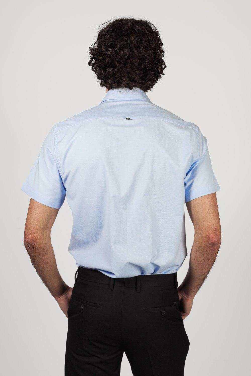 Vito Short Sleeve Sky Blue Shirt