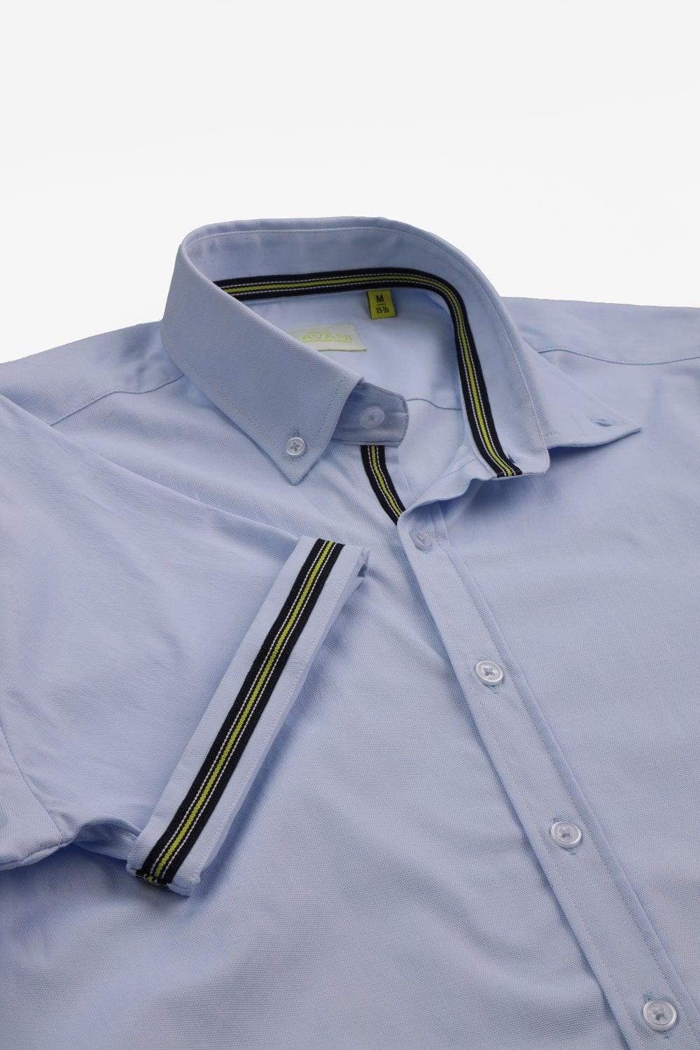 Vito Short Sleeve Sky Blue Shirt