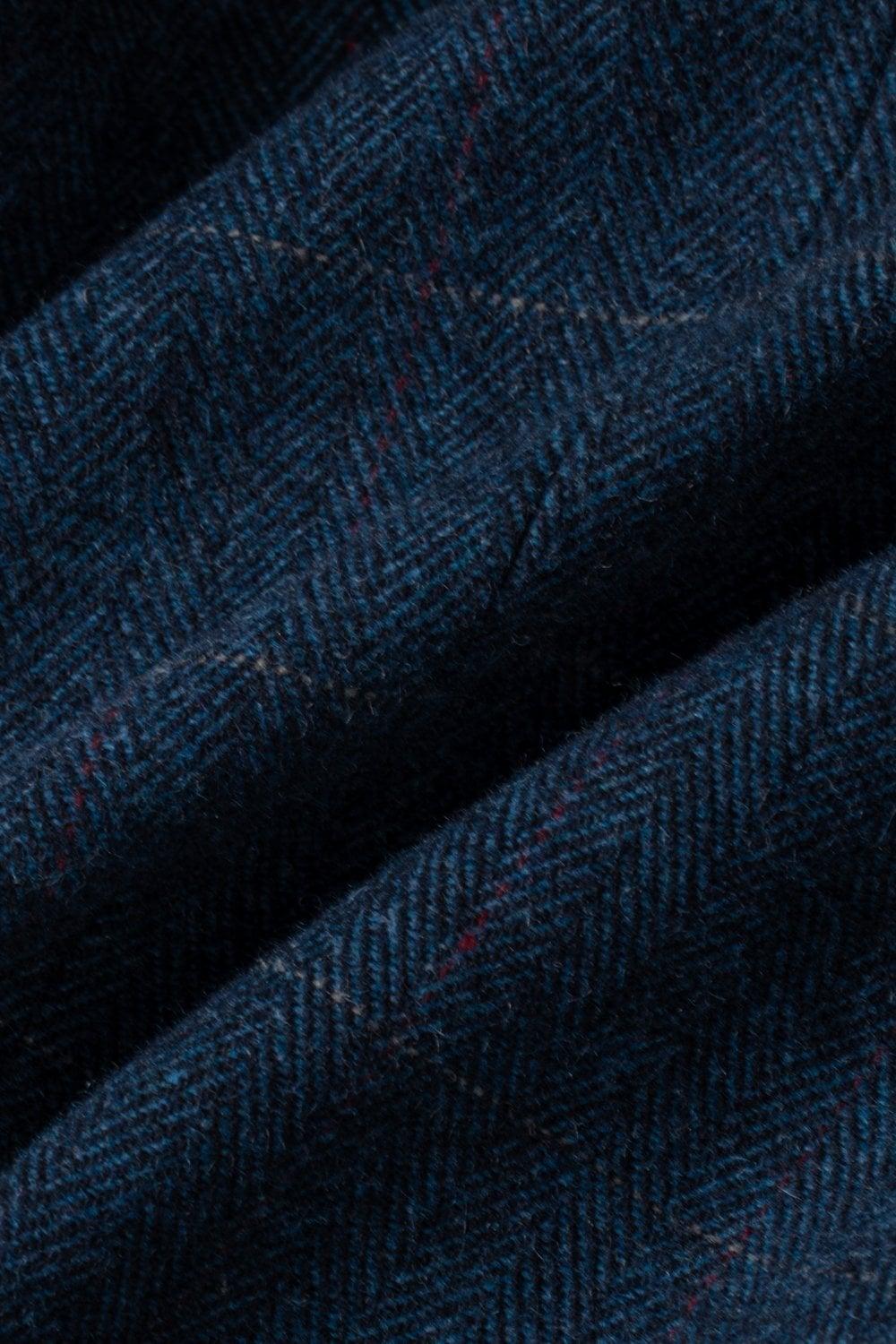 Carnegi Navy Tweed Boys Suit - divinusestablishment