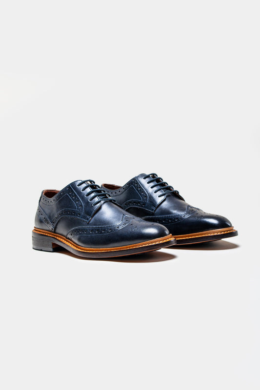 Merton Shoes Navy - divinusestablishment