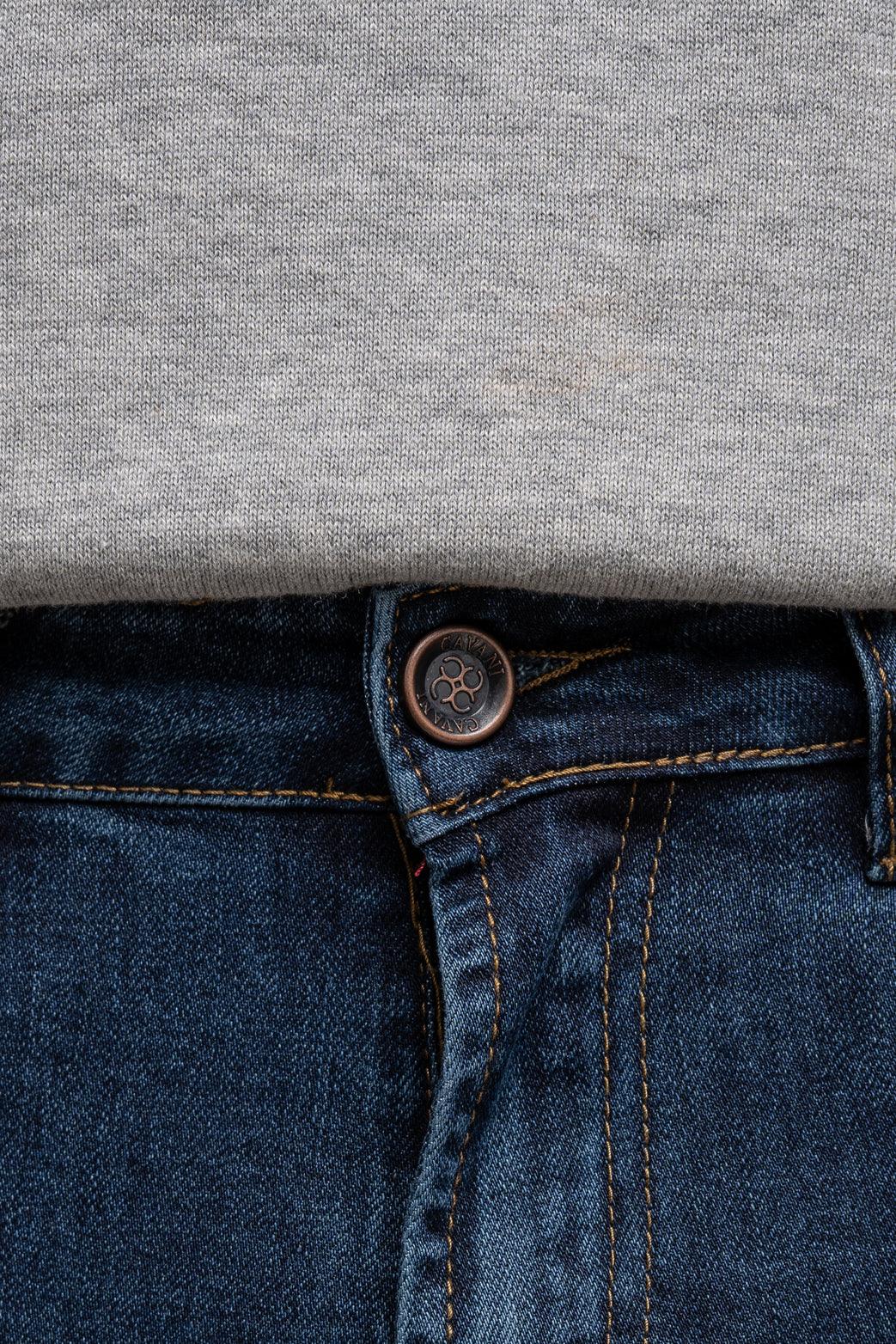 Milano Stonewash Regular Stretch Denim Jeans - divinusestablishment