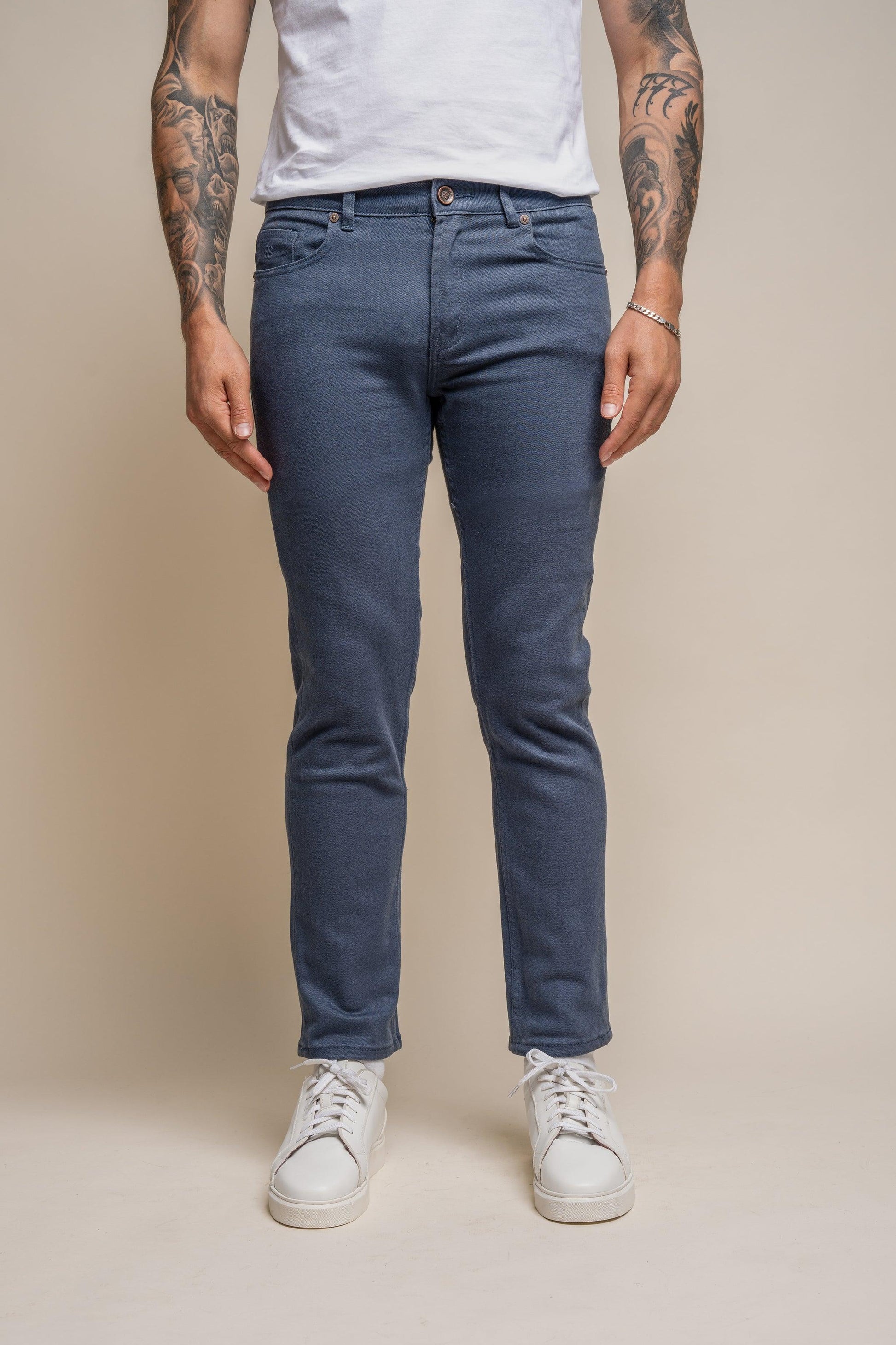 Milano Steel Regular Jeans - divinusestablishment