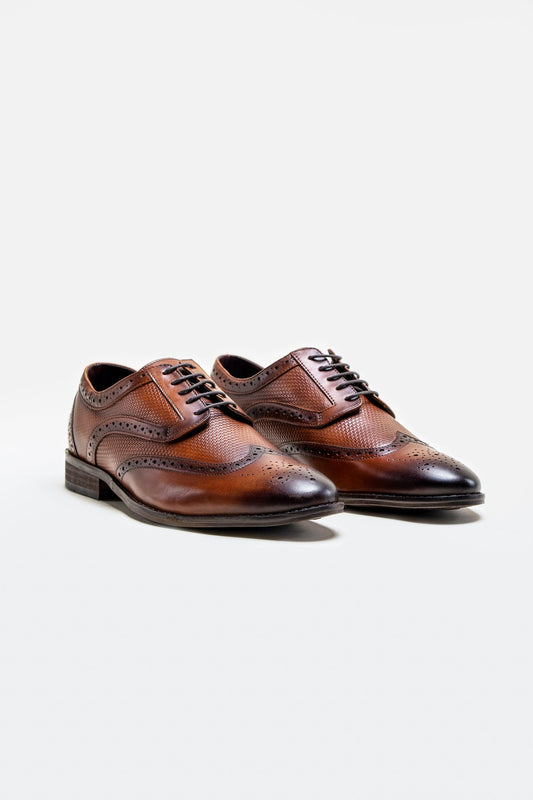 Orleans Brown Shoes - divinusestablishment