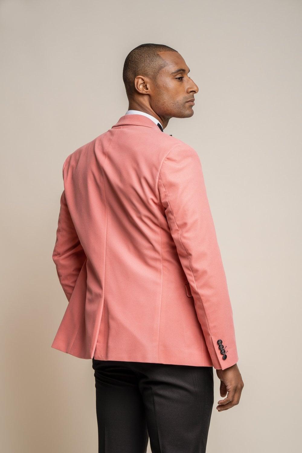 Rosa Pink Slim Fit Blazer - divinusestablishment