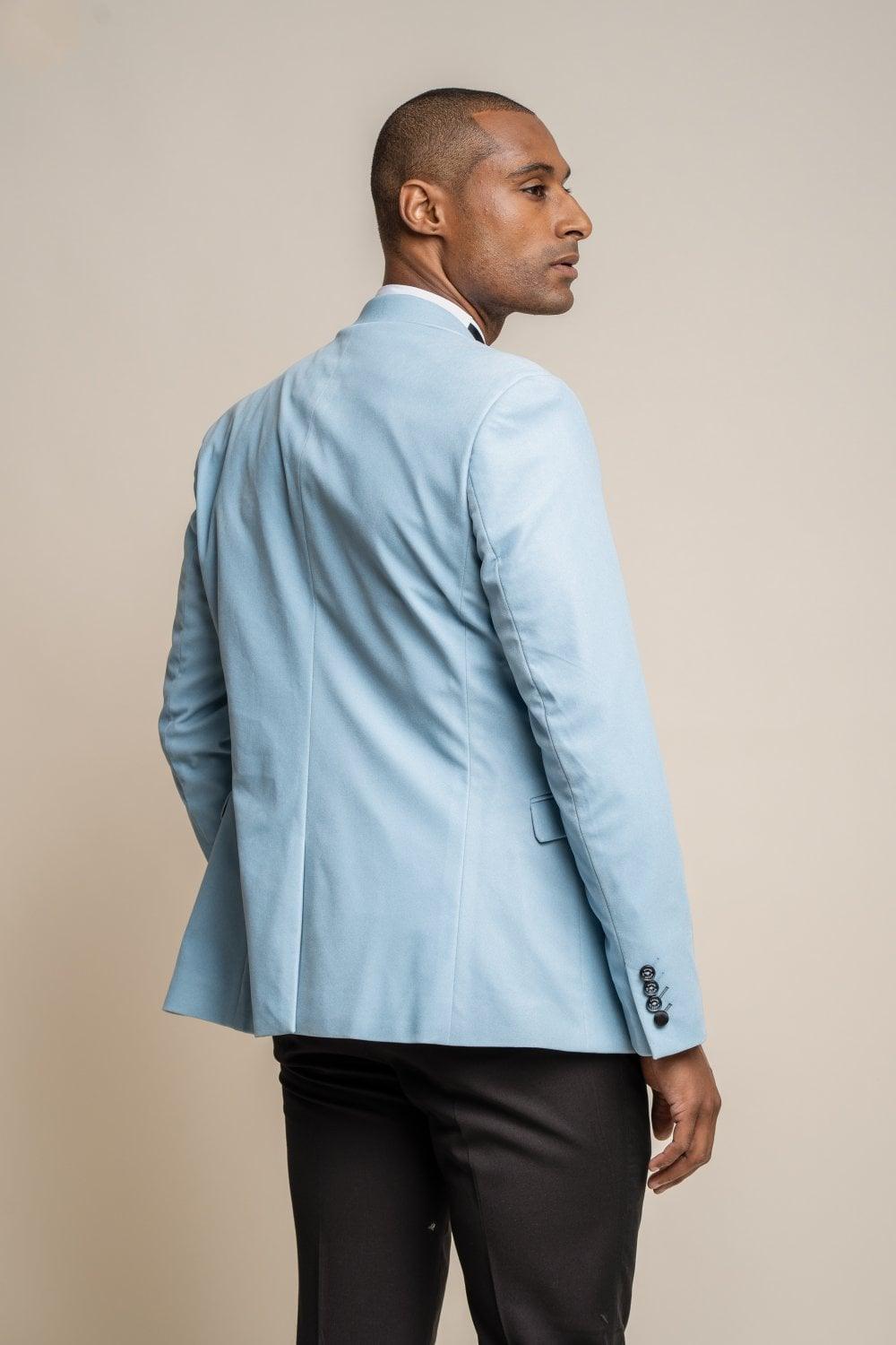 Rosa Sky Slim Fit Blazer - divinusestablishment