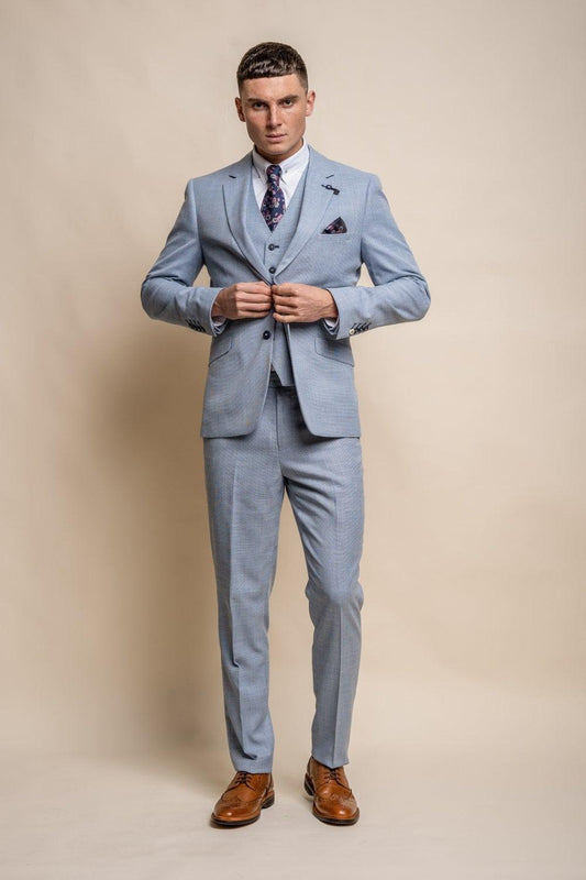 Miami Sky Three Piece Suit - divinusestablishment